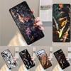 Japanese Koi Fish Art Silicone Phone Case For Samsung Galaxy Note 10 Pro S26 S25 S24 S23 S22 S21 Plus S25Ultra Capa Cover