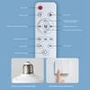 40W Small Ceiling Fan with Light E27 Screw In LED Quiet Ceiling Fan 20.5 Inch White Ceiling Fan Light with Remote Control for Garage