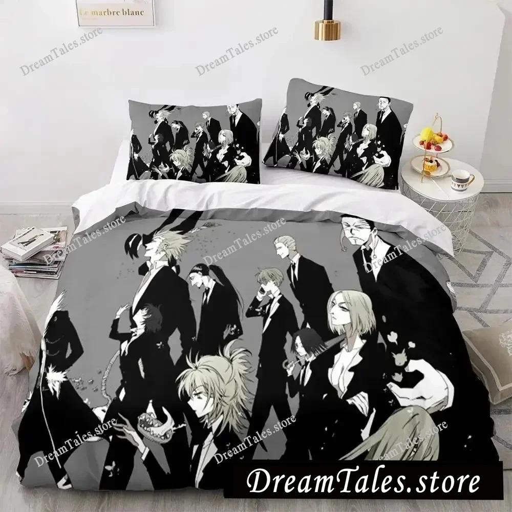 New 3D Print Home Textiles HUNTER×HUNTER Bedding Set Single Twin Full Queen King Size Bed Set Adult Kid Bedroom Duvet Cover Sets