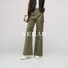 YERAD Women's Lyocell Cargo Wide-Leg Pants