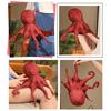 Octopus Stuffed Animal, Soft Plush Toy for Kids, Cute 8 Legs Octopus Plushie for Bedroom, Funny Gift for Boys Girls