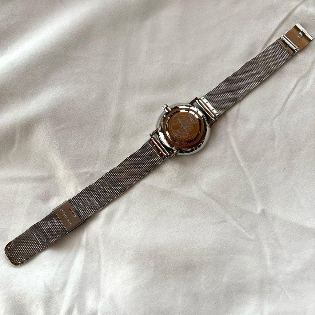 Used BERING Silver Mesh Watch Men's