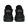 Anta At91 Tessuto Pelle Sintetica Assorbimento degli Urti Antiscivolo Resistente all'Usura Scarpe da Corsa Basse Scarpe da Corsa da Donna Nere 122148851-2