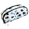 Large Capacity Pen Bag Cute Snow Cat Pencil Case High Quality Stationery Organizer School Office