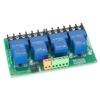 5V/12V/24V 4-Kanal Relaismodul mit Optokoppler-Isolation für SPS-Automatisierungsgeräte-Steuerung Industrielle Steuerung