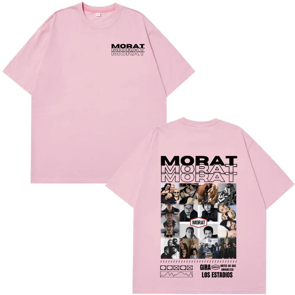 Morat Band Doublesided Prin Tshirts Men Women Fashion Hip Hop Tshirt Casual Cotton Oversized Short Sleeve T Shirts Streetwear