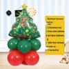 Christmas Decor Set: Snowman, Santa, Snowflake & Tree Balloons