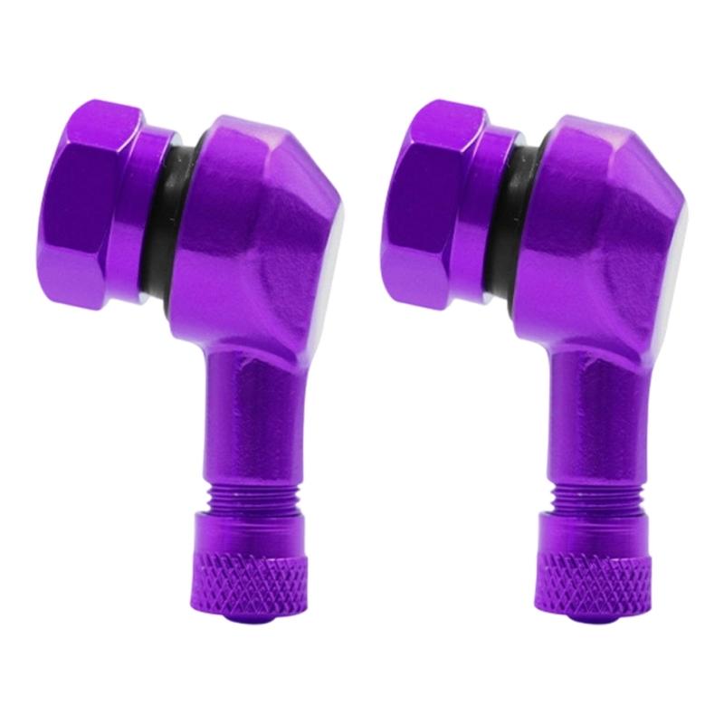 Motorcycle Modification Accessories Aluminum Tubeless Tyre Valves Stem for Most Motorbike Replacement Tire Valves Stems