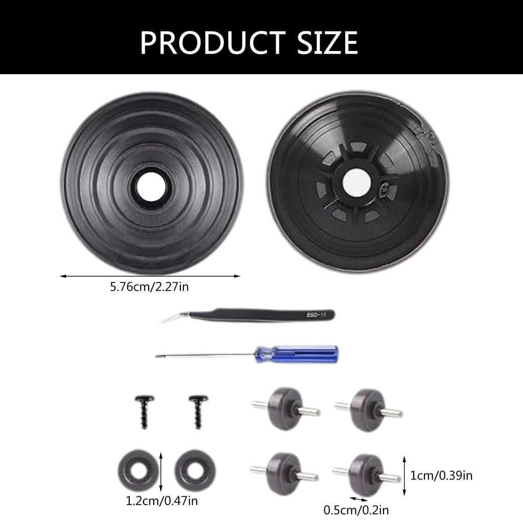 Balls Wheel and Soleplate Wheel Replacement for 35W 50W V6 V10 DC58 DC59 DC62 DC74 Vacuum Cleaner Direct Drive Cleaner