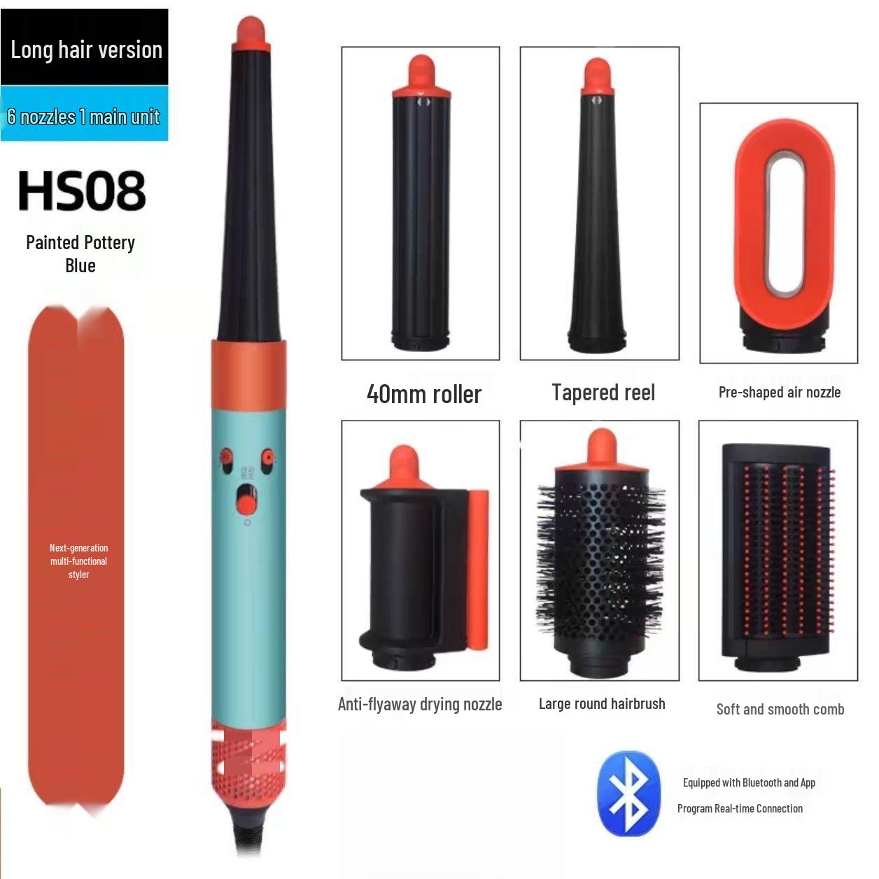 

Hot Selling Curling Iron: Huaqiangbei Negative Ion Hair Styling Set UK Plug