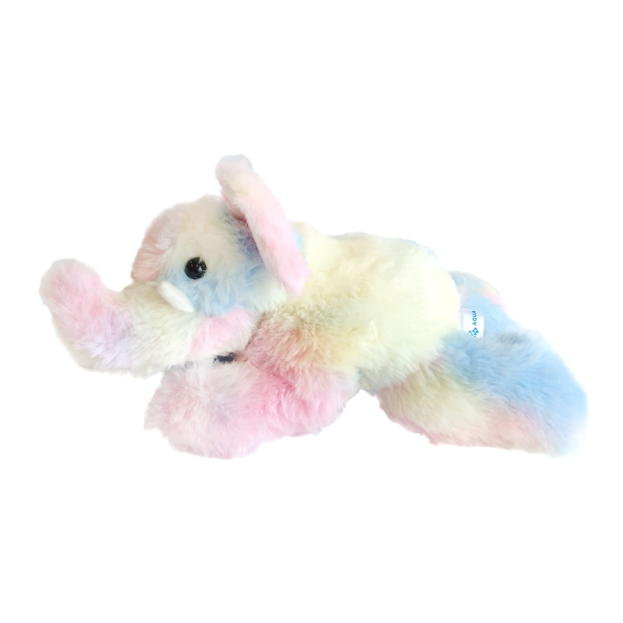 

AQUA Plush Toy Elephant Mini Rainbow (Fabric pattern is random cannot be specified)