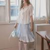Ceme Adu Cest_Floral Lace Flare Skirt_2Color