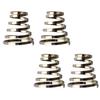 4Pcs Quick Release Skewer Springs Bicycle Hub Replacement Aluminum Alloy Strong for Bike Wheel Parts Secure Riding Experience
