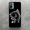 Nash Fishing Art Print Soft Case for Xiaomi Redmi Note 14 13 12S 11S Phone Shell 10 Pro Plus 11E 11T 12 11 10S 5G Cover Soft Cas