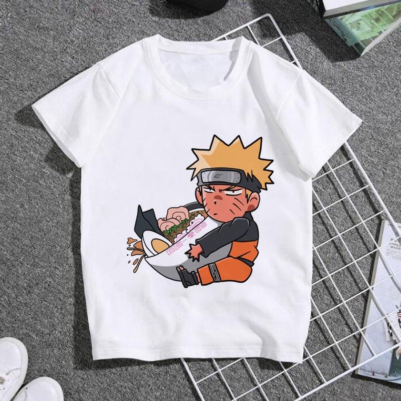 

FunnyCute Наруто Узумаки Футболка Летние мужчины с коротким рукавом Топы O-образный вырез Тройник