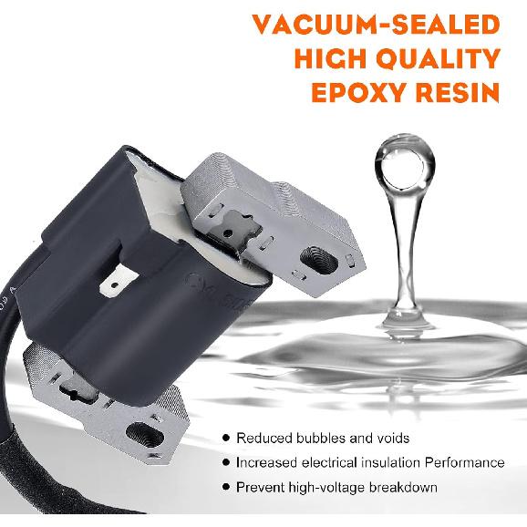 HIPA 590454 Ignition Coil Compatible With Brigg Stratt 799381 790817 692605 802574 Magneto Armature