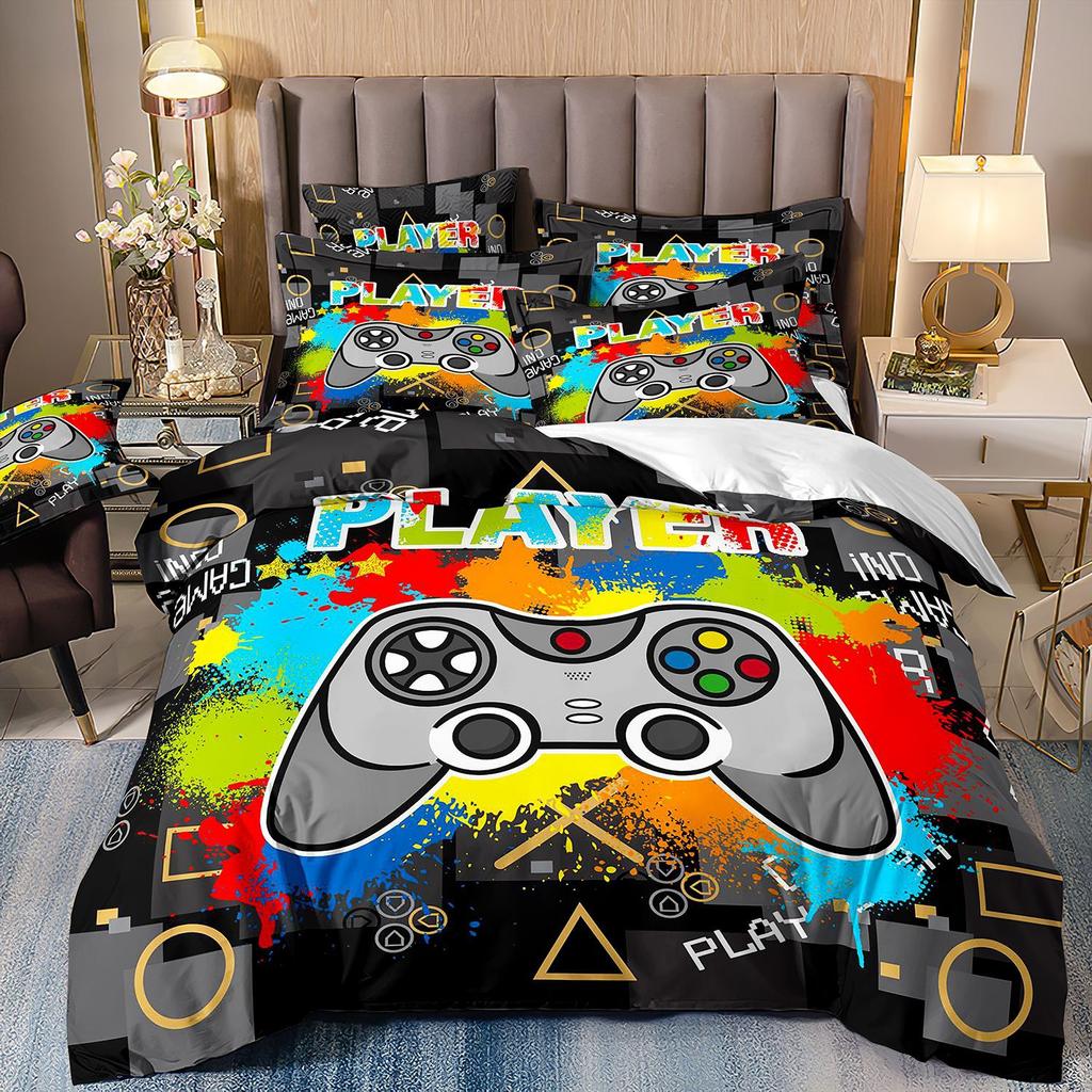 New Three-Piece Gamepad 3D Digital Printing Bedding Kit