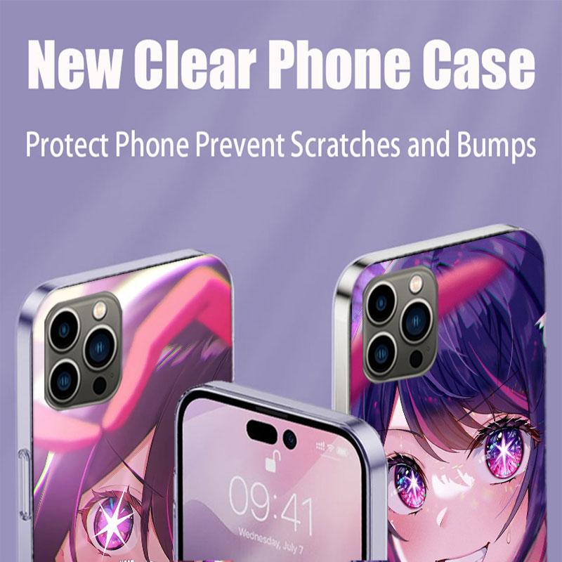 H-Hoshino Ai Phone Case For Iphone 17 Air 15 Pro 14 Plus 16 Pro Max 12 13 Mini 11 16E X XS Cover Cute Fundas