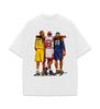 Kobe Bryant Michael Jordan Lebron James Basketball GOAT Tribute Graphic TShirt