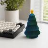 DYS 3D Printed Christmas Tree Fidget Toy, Lightweight Mini Desktop Ornament, Decompression Hand Toy for Anxiety Relief And Relaxation Gift