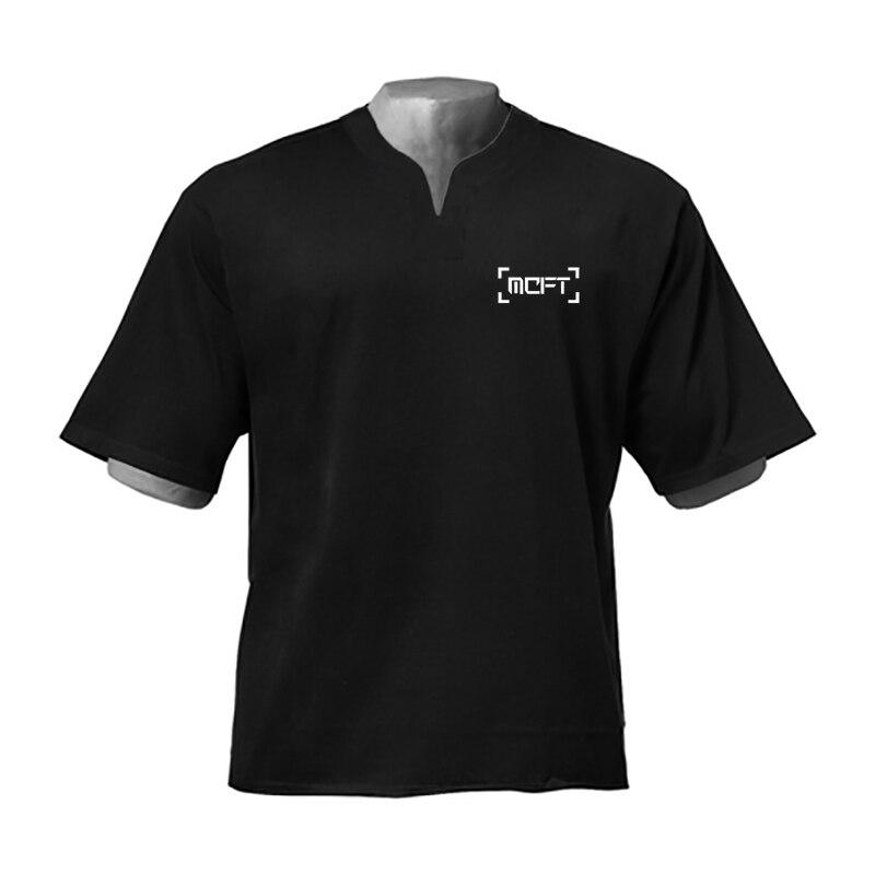 Muscleguys Men's Hip-hop youth high street fashion Printing Half-sleeve T-shirt Loose casual Tide Top Summer fitness Clothes comfortable