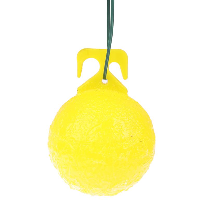 1pc Reusable Hanging Fly Trap Sticky Ball Pest Repeller Killer Hanging On Trees