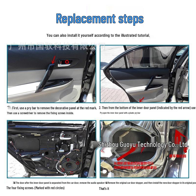 Toyota Car Door Stopper for Corolla, Camry, Reiz, Crown, RAV4, Highlander, and Vios.