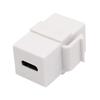 USB 3.1 Type C Socket Cable Port Support Charging Data Synchronization Keystone Insert for Wall Plate Outlet Panel
