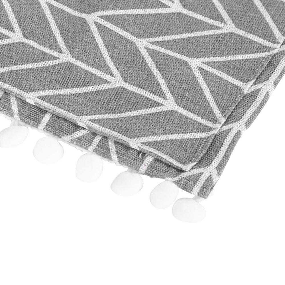 Anti-Slip Dustproof Cover Gray and White Fridge Cover Practical Appliance Cover  Home Decoration