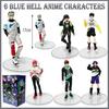 BLUE LOCK Аніме Фігурки Лялька Ісаґі Йоічі Наґі Сейшіро Бачіра Меґуру Мікаґе Рео Фігурка Модель Іграшки для Дітей Подарунок