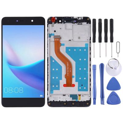 LCD Screen and Digitizer Full Assembly with Frame for Huawei Y7