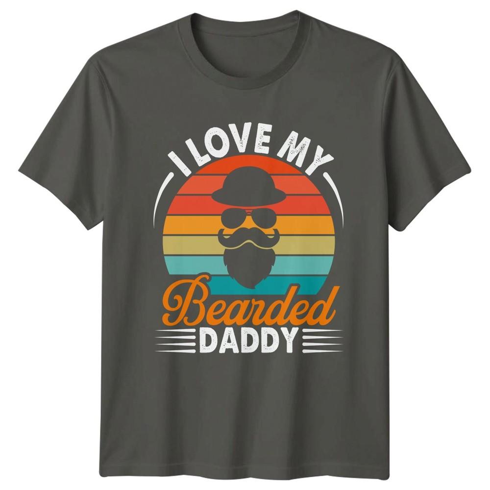 I Love My Bearded Daddy Unisexs TShirt Gift For Him S