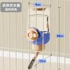 Dog Cage Hanging Water Bottle Pet Large Capacity Candy Color Hanging Cage Water Dispenser Dog Cat Automatic Feeder Accessories