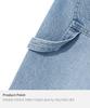 KIIMUIR (Women) Bermuda Denim Carpenter Shorts_Sky Blue