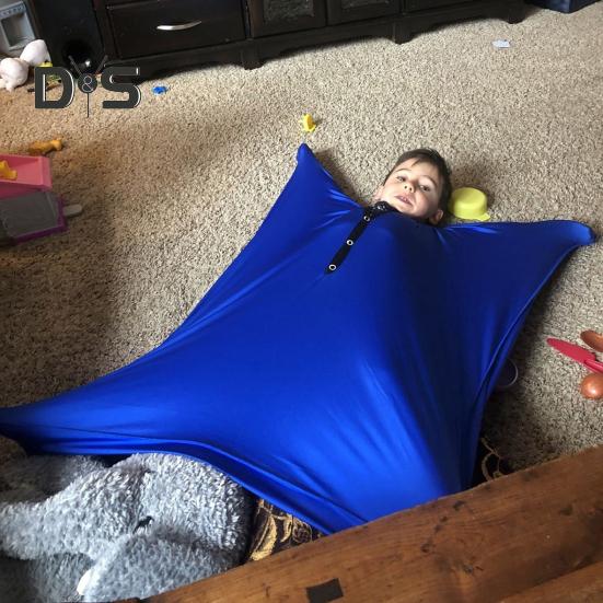 Dětská dynamická pohybová senzorická ponožka pro batolata chlapce dívky úleva od úzkosti stresu tělová ponožka děti celotělová zavinovací ponožka uklidňující terapeutická deka