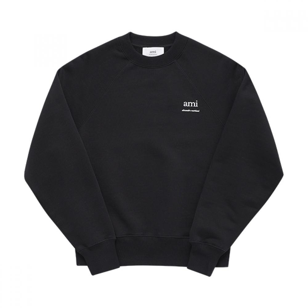 

Ami Usw024 747 001 Logo Print Public Sweatshirt USW024 747 001 (S)