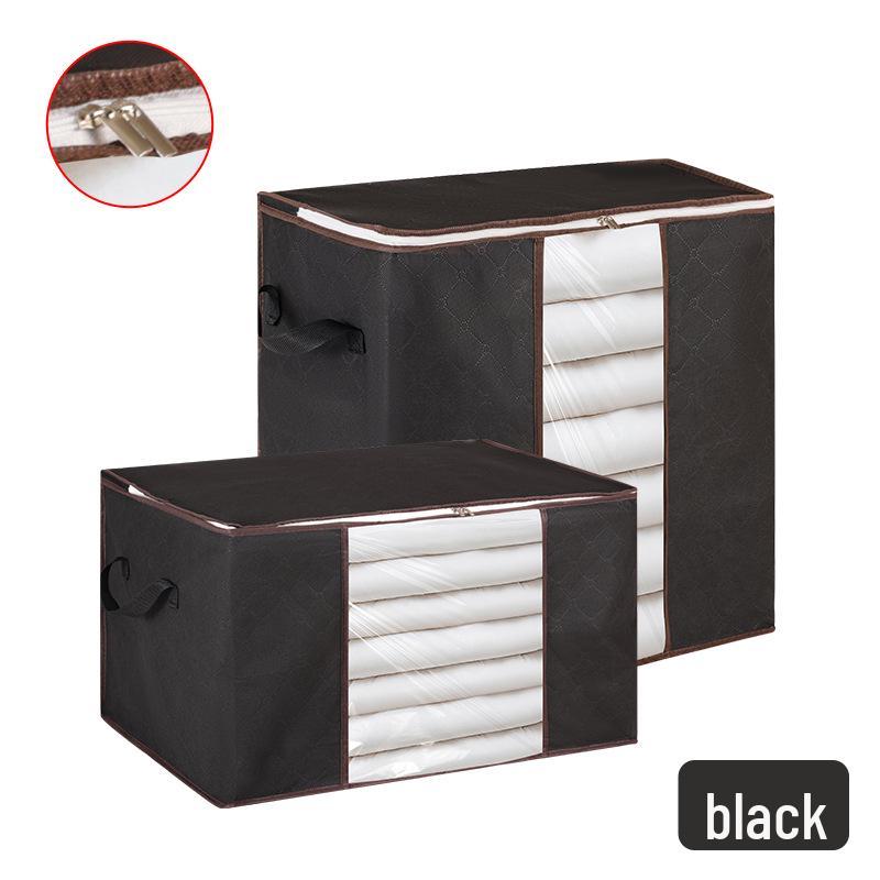Thickened Cotton Quilt Bag: Durable, Dustproof, Large Capacity, Non-Woven Storage for Clothes