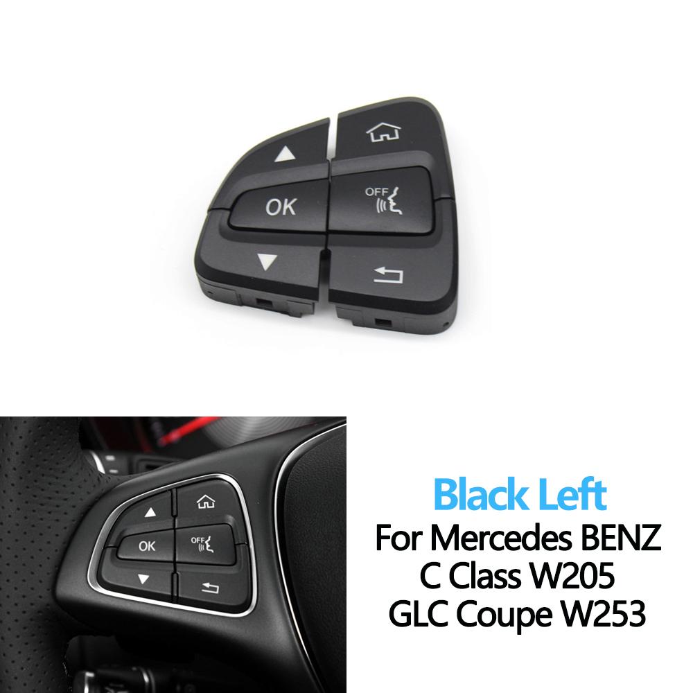 W205 W253 Car Multi-function Steering Wheel Switch Control Buttons Cover For Mercedes Benz C GLC Class 0999050300