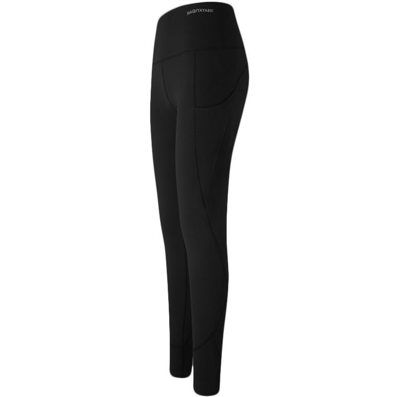 Women's High-Waist Elastic Running & Yoga Pants with Hip-Lifting Design