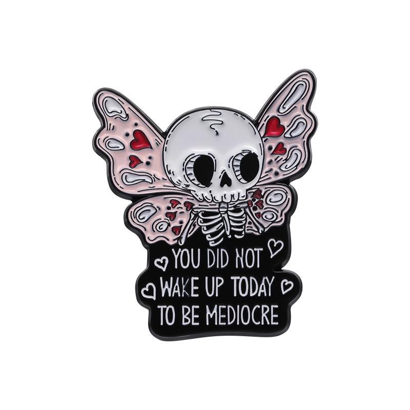 Multipurpose Trendy Halloween Brooch With Eyecatching Skull Bat And Ghost Features All For