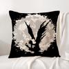 D-Death N-Note Cushion Cover Summer Coolness Linen Fabric Double-Sided Printing Pillow Case Sofa Home Decor Gift