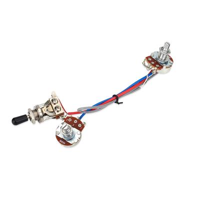 Set Cablaggio Interruttore Pre-cablato 3 vie per Circuito Elettronico Doppio Chitarra Elettrica