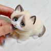 Kitty Taba Squishy Soft Cat Fidget Toy ASMR Cute Animal Squeeze Toy Anti Stress Funny Toys For Children Christmas Party Gift