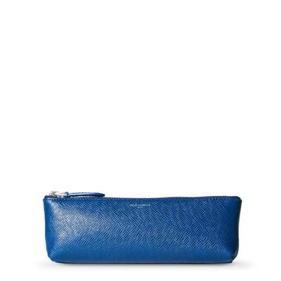 Pelle Morbida Artikel Stift Blau Geldbörse/Kleines Etui,