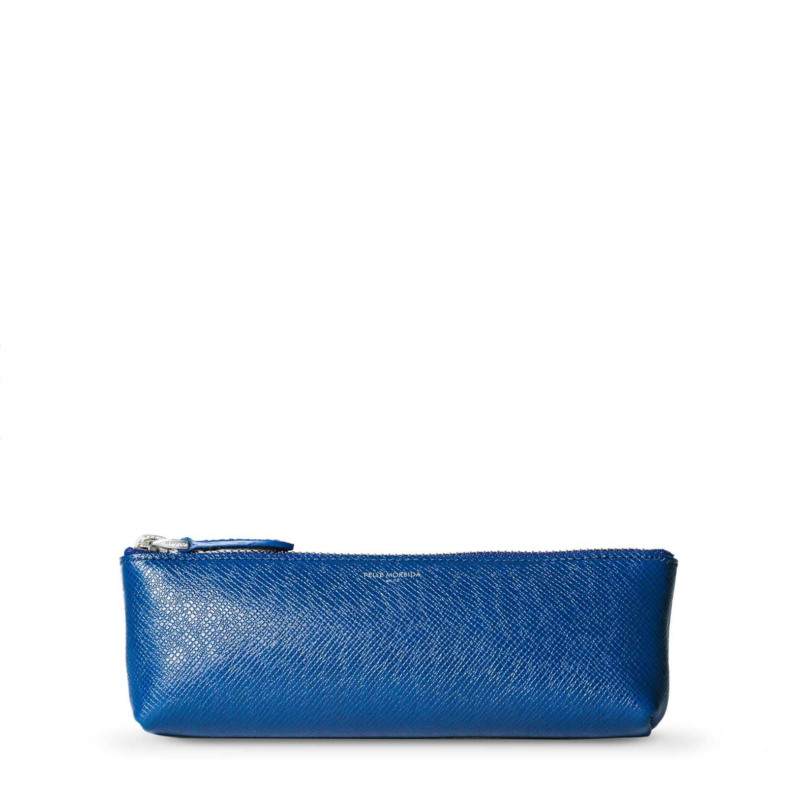 

Pelle Morbida Item Pen Blue Wallet/Small Case, синий