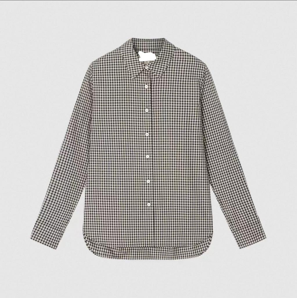 IC Xiaoye 2025 Autumn Women's Cotton Twill Long Sleeve Shirt