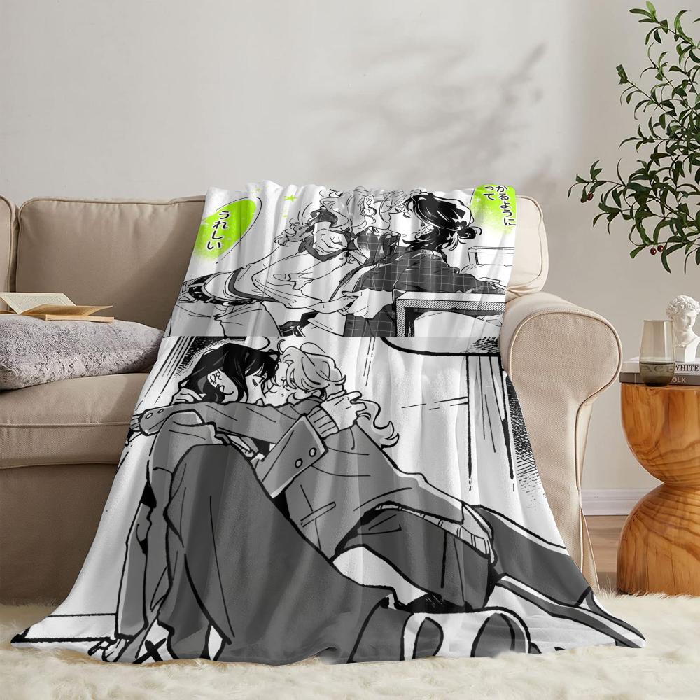 The Guy She Was Interested In Wasnt a Guy at All Throw Soft Flannel Throw Summer Blanket Lightweight for Sofa Bed Travel