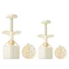 Flower Rabbits Moon Cake Press Molds Cookie Stamps Chinese MidAutumn Moon Cake Maker Decorating Tool for Making Cookie