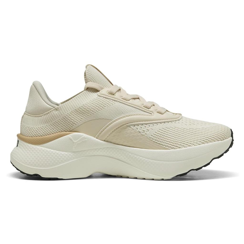 PUMA SOFTRIDE Maeve Running 2025 Alpine Black Size cm Women's Shoes, Spring/Summer Colors Snow/Warm White/Puma (16), 22.0