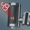 Digital Display Tankless Heaters Temperature Display Heating Faucet Instant Water Heater  Cafe